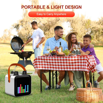 Best-Selling Karaoke Speaker Machine with Two Wireless Microphones & LED Screen，Minimum Order Quantity 2 Pieces