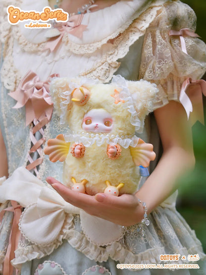 Loloan Ocean Series Vinyl Plush Blind Box Kawaii Sea Animal Anime Doll Surprise Home Decor Toy Gift Cute Mystery Bag