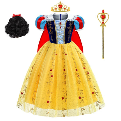 Costume de princesse pour bébé fille, robe de soirée, robe de bal, déguisements de princesse pour carnaval, Halloween