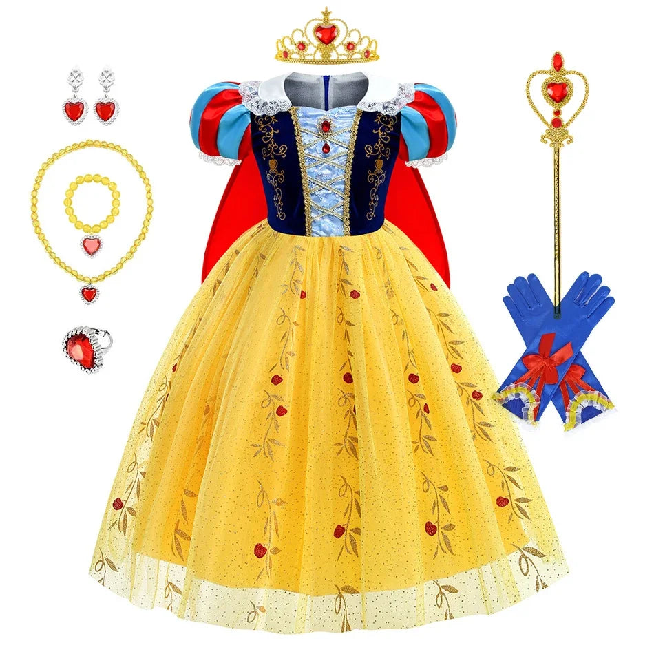 Costume de princesse pour bébé fille, robe de soirée, robe de bal, déguisements de princesse pour carnaval, Halloween