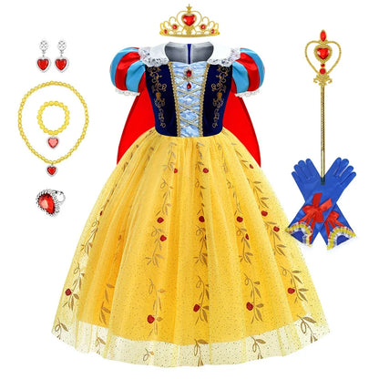 Costume de princesse pour bébé fille, robe de soirée, robe de bal, déguisements de princesse pour carnaval, Halloween