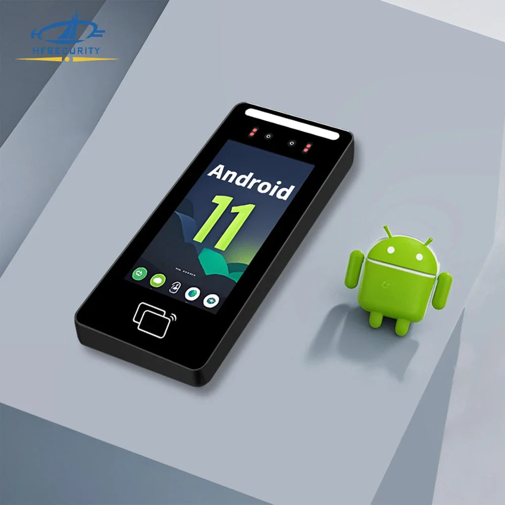 HFSecurity FR05 lecteur de carte RFID à reconnaissance faciale tout-en-un Wifi système de contrôle d'accès de présence lecteur de détection de visage