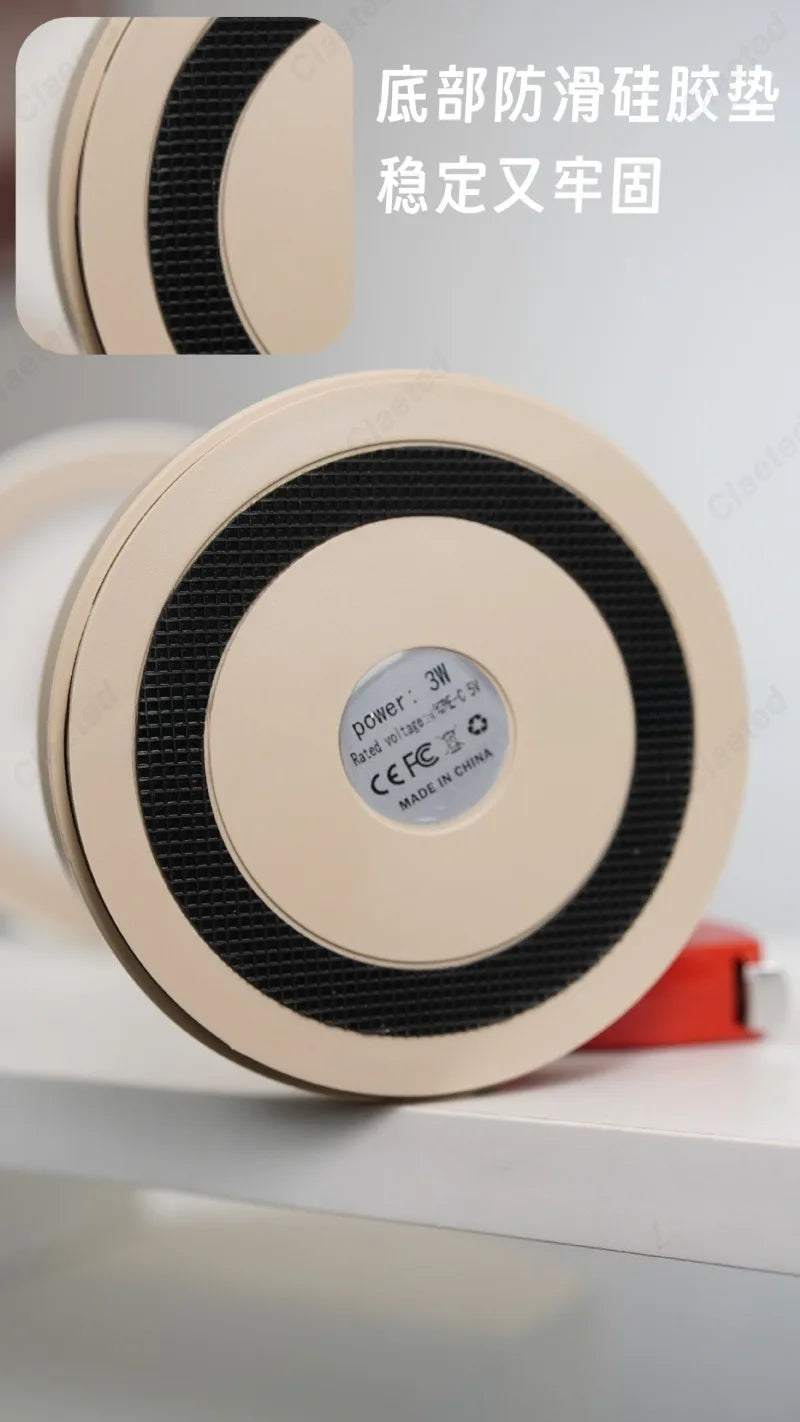 LED High Footed Water Ripple Atmosphere Desk Lamp Romantic Couple Gift Indoor Bedroom Projection Night Light