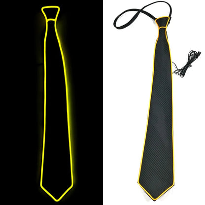 Newest LED Luminous Bow Tie For Man Christmas Wedding Light Bow Tie Festival Party Supplies Fluorescent Party Props