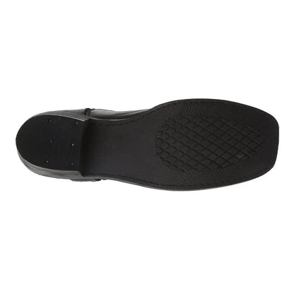 Bottes de cowboy rétro pour hommes, bottes western mi-mollet, bottes en cuir mixtes, chaussures à enfiler pour hommes, bottines d'hiver Knight