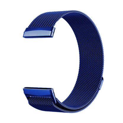 Metal Milanese Loop Strap For Fitbit Versa 4/Versa 3 Smartwatch Official Bracelet Wristband For Fitbit Sense 2-1 Magnetic Correa