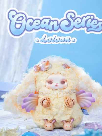 Original Blind Box Loloan Ocean Series Mystery Box Cute Backpack Pendant Room Decor Toy Birthday/Christmas Surprise Gift