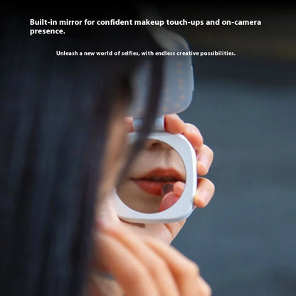 SmallRig Magnetic Phone Light,P48 Bi-Color Dimmable LED Fill-Light Foldable MagSafe Beauty Lamp Soft Panel,for IPhone16/Android