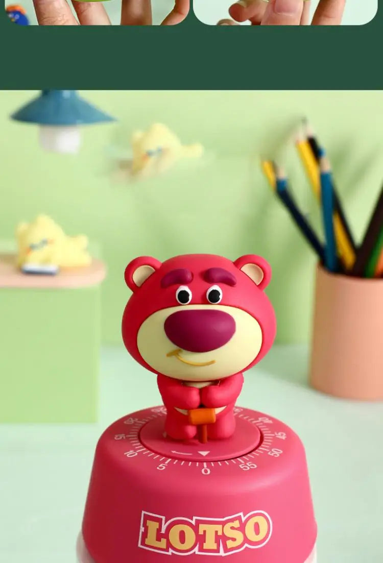 Stitch Cute Cartoons Cute Pet Stitch Timer Student Self-Discipline Learning Times Management Kitchen Machinery Timing Reminder