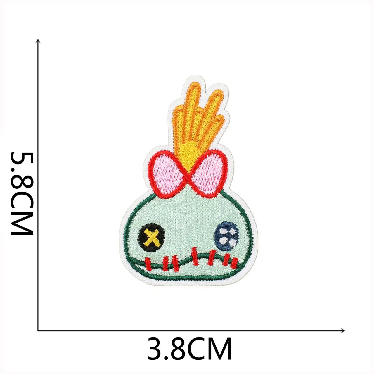 Patchs thermocollants à coudre, écussons brodés à rayures de dessin animé pour vêtements, vestes, jeans, décoration DIY