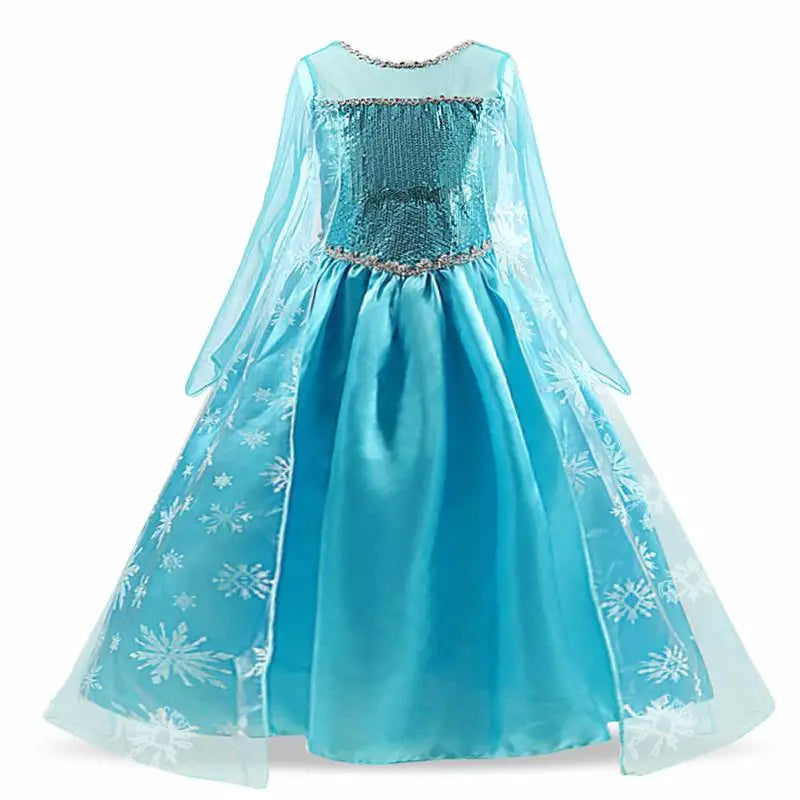Robe de princesse pour filles, costume de Cosplay pour enfants, vêtements d'Halloween, de carnaval, d'anniversaire, costume de princesses pour enfants