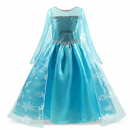 Robe de princesse pour filles, costume de Cosplay pour enfants, vêtements d'Halloween, de carnaval, d'anniversaire, costume de princesses pour enfants