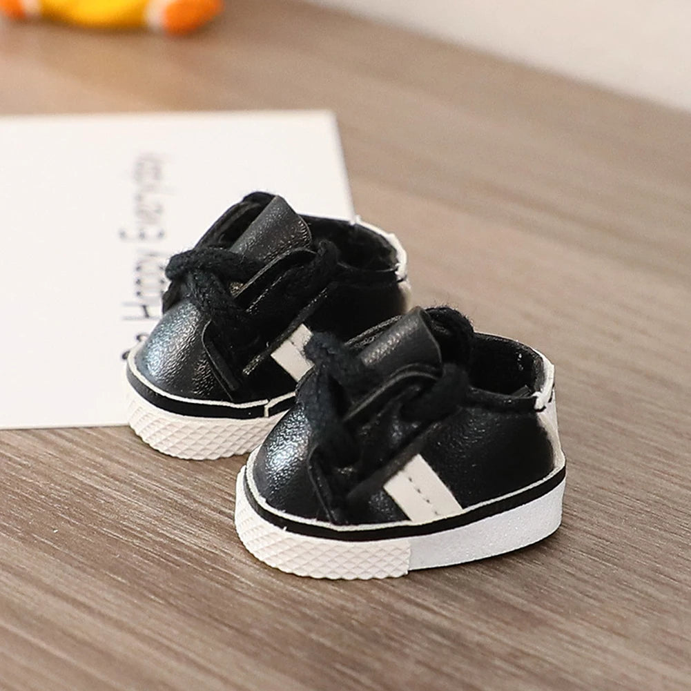 【Labubu Shoes】Labubu Little Leather Boots for 15/17cm Dolls - Multi Color Fashion Diy Shoes  Sitting Party wearing Accessories