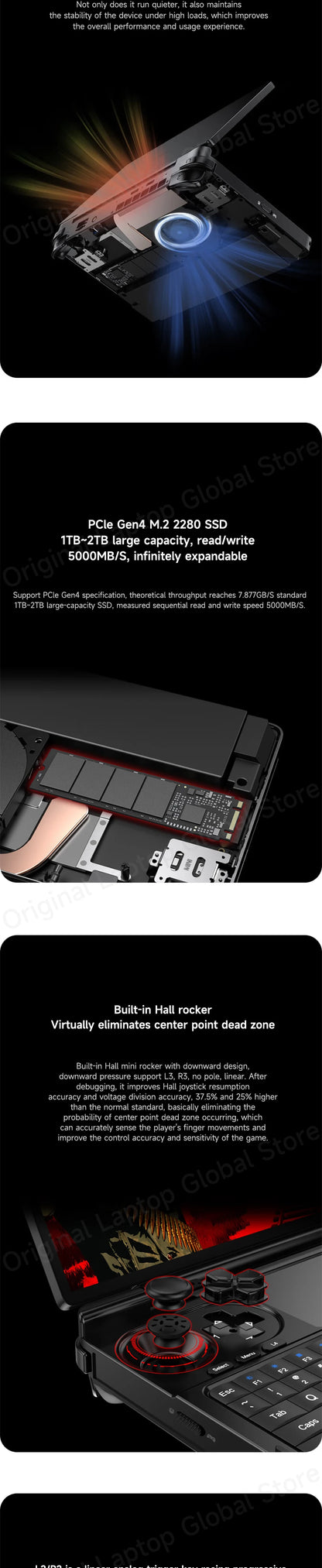 GPD WIN Mini 2025 Ryzen™ AI 9 HX 370/Ryzen R7 8840U 7-inch Pocket PC 32GB RAM 2TB SSD Mini Laptop