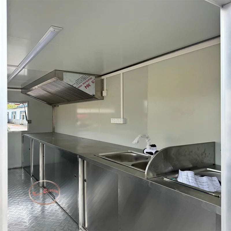 Outdoor Food Trailer for Sale Convenient Flexible Durable Catering Kitchen Trailers Commercial Grade Mobile Kitchen