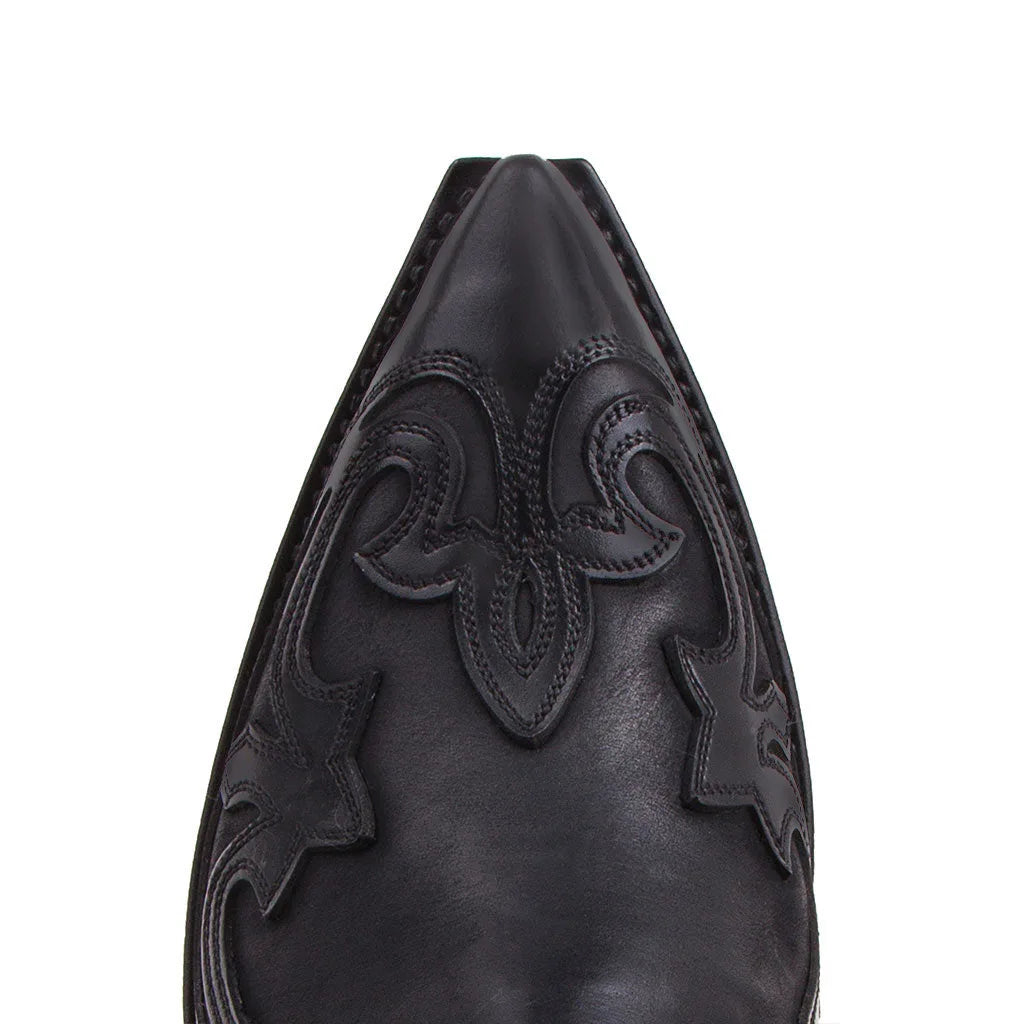 New Men's Boots Handmade Wedge Ankle Boots for Men Western Cowboy Boots Unisex Men's Leather Shoes Hard-Wearing Roman Shoes