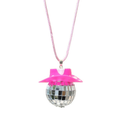 Porte-clés boule disco à suspendre au rétroviseur, accessoire de décoration pour sac ou voiture