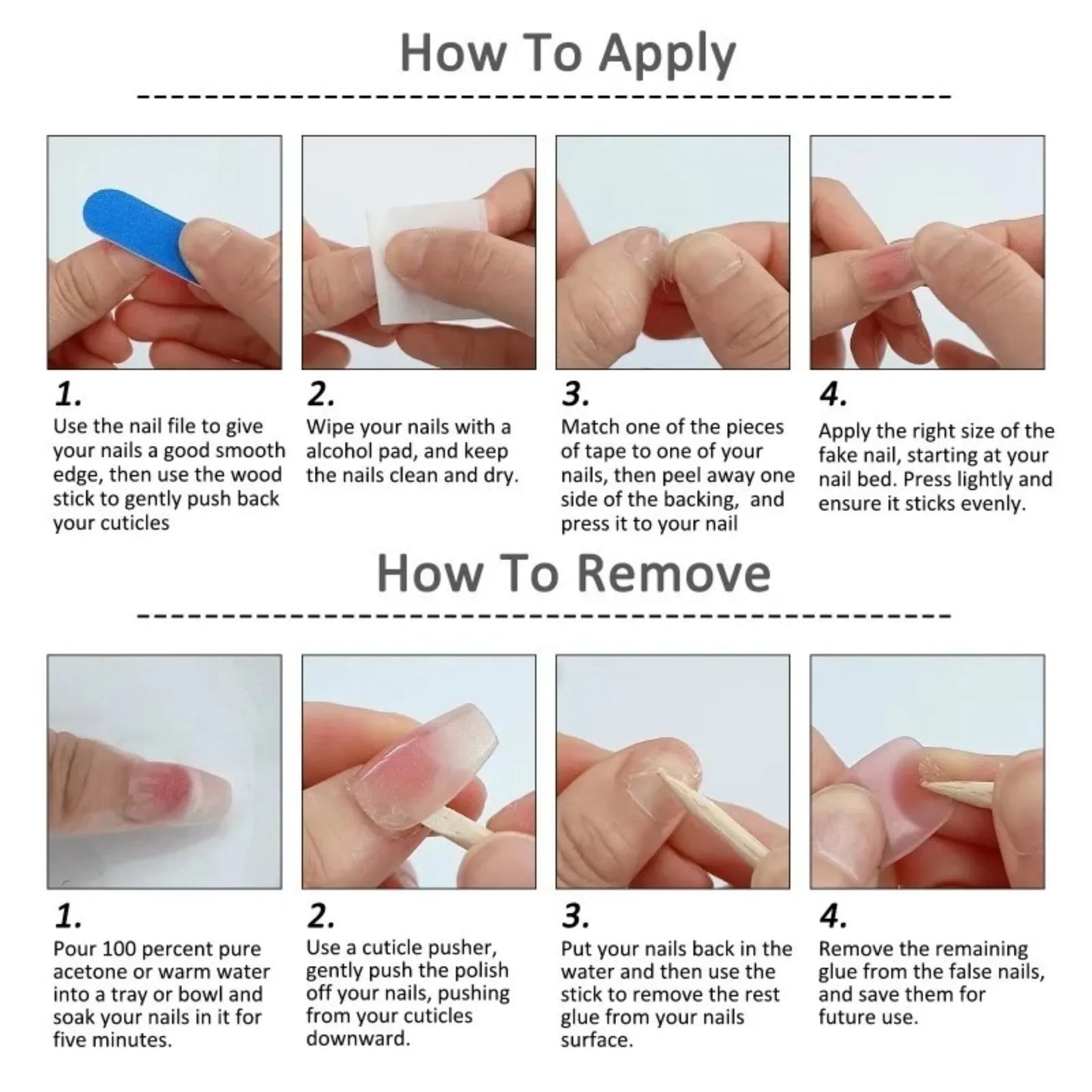 10Pcs Blue Handmade Press on Nails Cowboy Style Fake Nails Wearable Stick-on Nails Full Cover False Nail Uñas Накладные Ногти