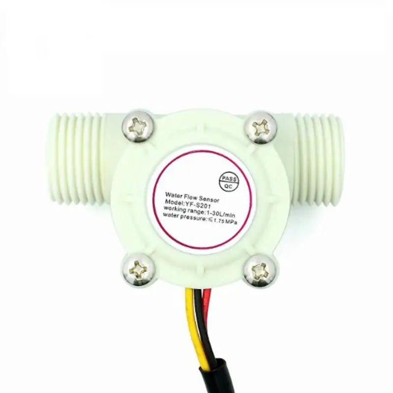 1 pièces en plastique DC 5-18V débitmètre Hall capteur de débit contrôle de l'eau capteur de débit liquide interrupteur 1-30L/min 1.75MPa 12V capteur de débit d'eau