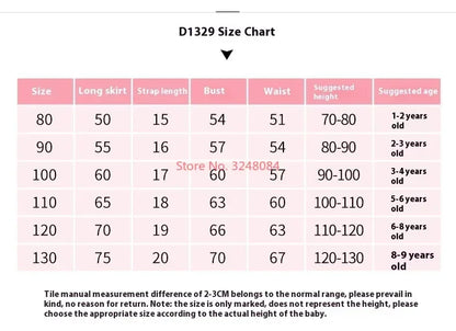 New Bluey Anime Summer Girl Suspender Dress Cute Bingo Kids Birthday Party Evening Dress Princess Dress Girl Surprise Gift