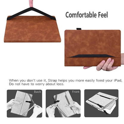 Coque For Honor Pad 9 12.1'' Case Luxury Business PU Leather Flip Tablet Cover for Funda Honor Tablet Pad 9 12.1 Cases Cover