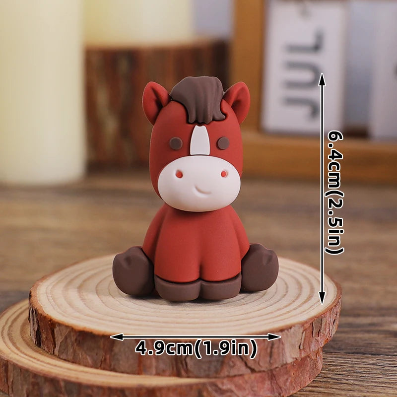 Cowboy Cake Topper Cowboy Hat and Boot Balls Cake Decorations Western Cowboy Birthday Baby Shower Party Decorations (Brown)