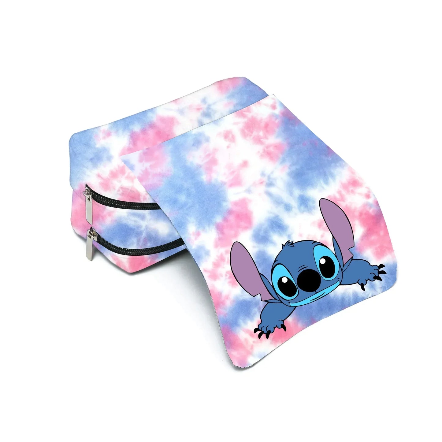 Anime Stitch Fully Printed Flap Pen Bag Stationery Box Pencil Case Primary and Secondary School Student School Bag Cartoon