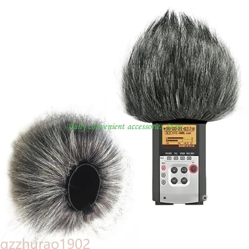 Mic Cover Wind Cover Filter Mic Furry Windscreen Muff for ZOOM H1 H4N H5 H6 Microphone Artificial Windshield