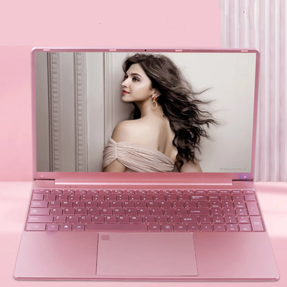 Ordinateur portable Celeron 11th N5095 Windows 10 11, RAM 16 Go, ROM 512 Go, 1 To, 2 To SSD, 2,4 G/5,0 G, Wi-Fi, Bluetooth, clavier rose pour jeux vidéo