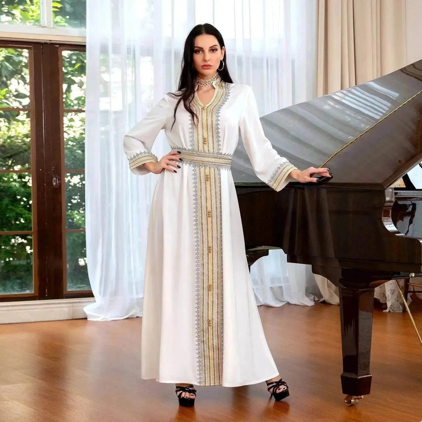 Women's Party Robes Arab  Evening Dresses