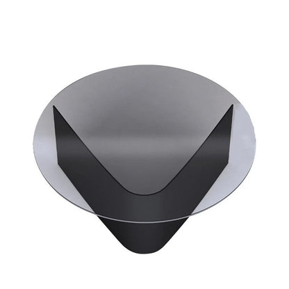 BT45 Glass V-Leg Coffee Table Set