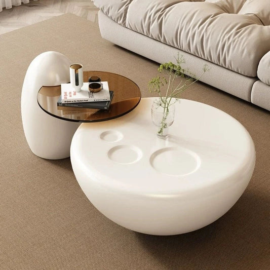 BT34 Round MDF Coffee Table Set