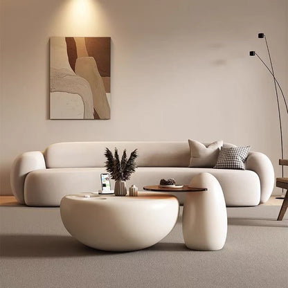 BT34 Round MDF Coffee Table Set