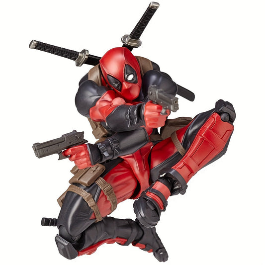 "Fan Favorite" Disney Deadpool X-Men Collectible Figurine - Pvc, Articulated Joints, Perfect For Ages 14+ | Ume Brand