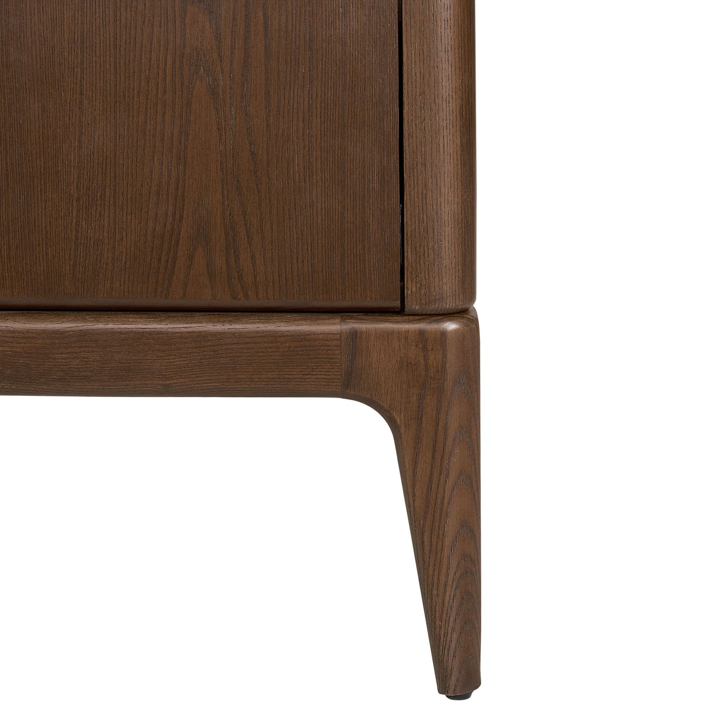 Scarlet Modern Ash Wood Nightstand
