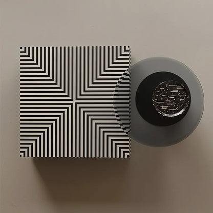 BT85 Modern Piano Stripe Nested Coffee Table Set with Storage