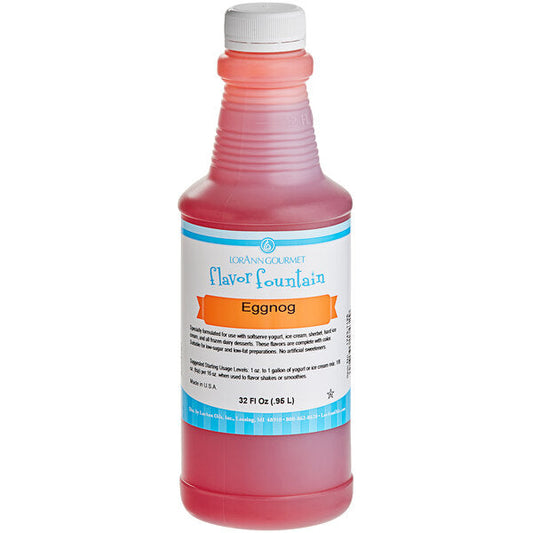 "REDUCED TO CLEAR" Eggnog Flavor - 32 oz. - Ice Cream and Beverage Flavors - LorAnn Oils - Canadian Distribution - Ships Free Within Canada on Orders Above CAD $199
