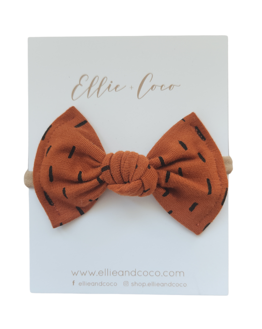 Knot Bow | Autumn Dash