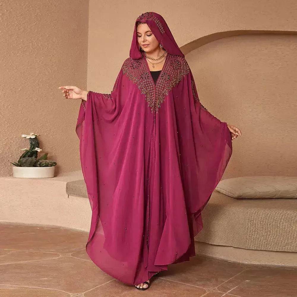 High-definition Arab  Shawl Hooded Cloak