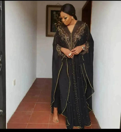 High-definition Arab  Shawl Hooded Cloak