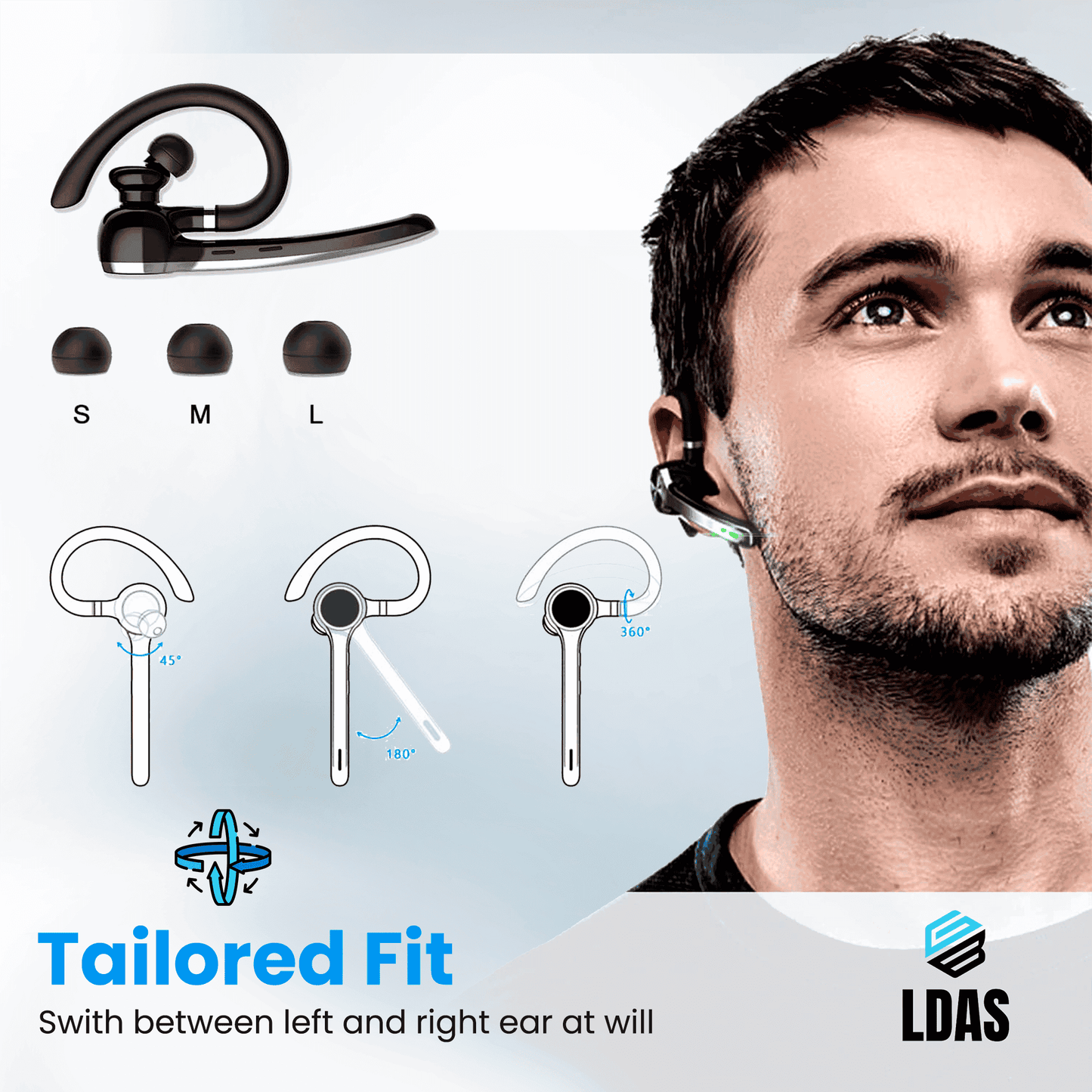 LDAS Bluetooth Headset G7