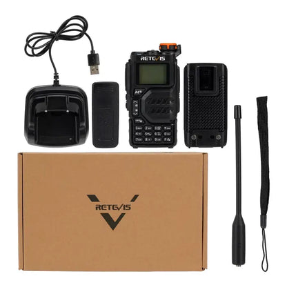 Retevis RA79 (UV-K5) Multiband Ham Radio with Scanner & Frequency Counter