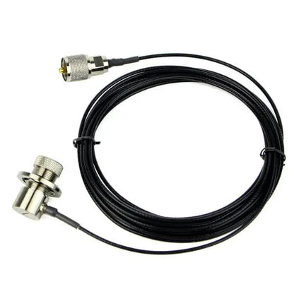 Retevis 5M (16.4ft) RG316 Mobile Antenna Cable Assembly (SO-239 to PL-259)