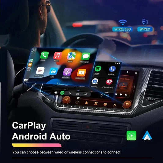 Smart All-in-one car Navigation player 2 64 Central Car Control, GPS, Phone-mirror link, Music Player, Rear View Camera, Global Weather Display, FM/RDS Radio, Driving Recorder Built-in wifi Connection