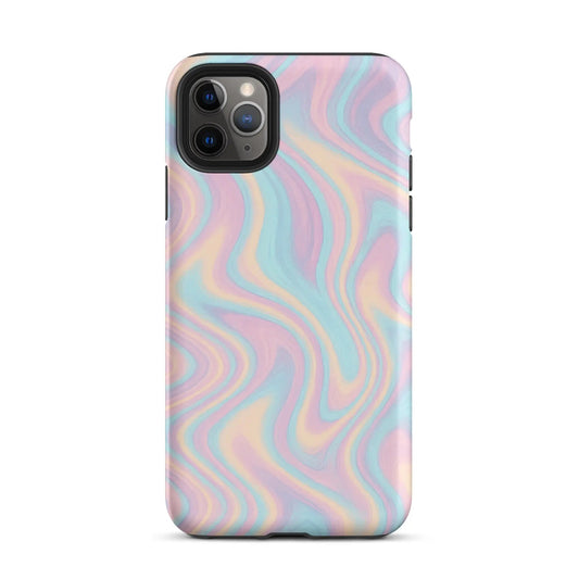 Tough Case for iPhone® Light Marble Effect
