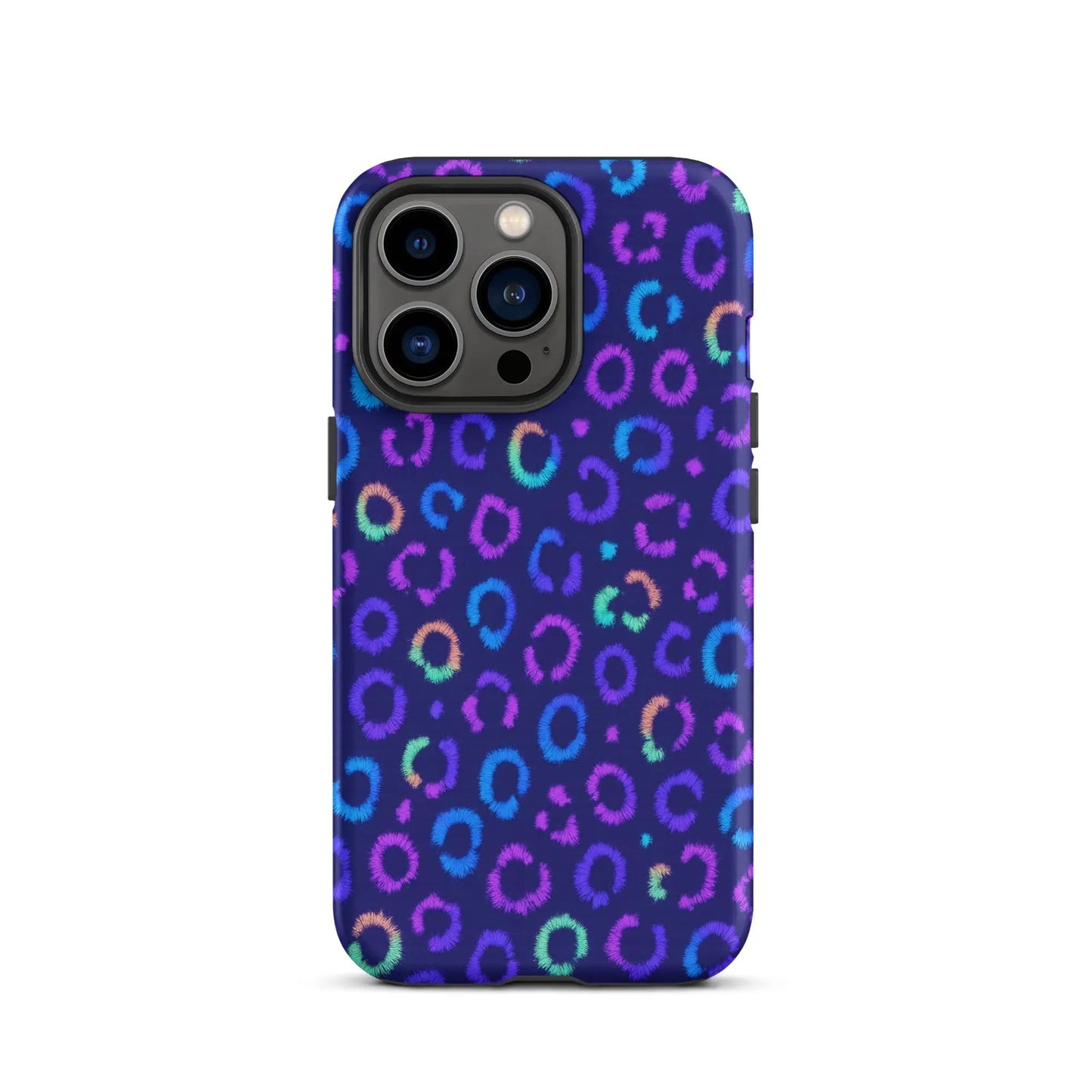 Tough Case for iPhone® Neon Leopard Print