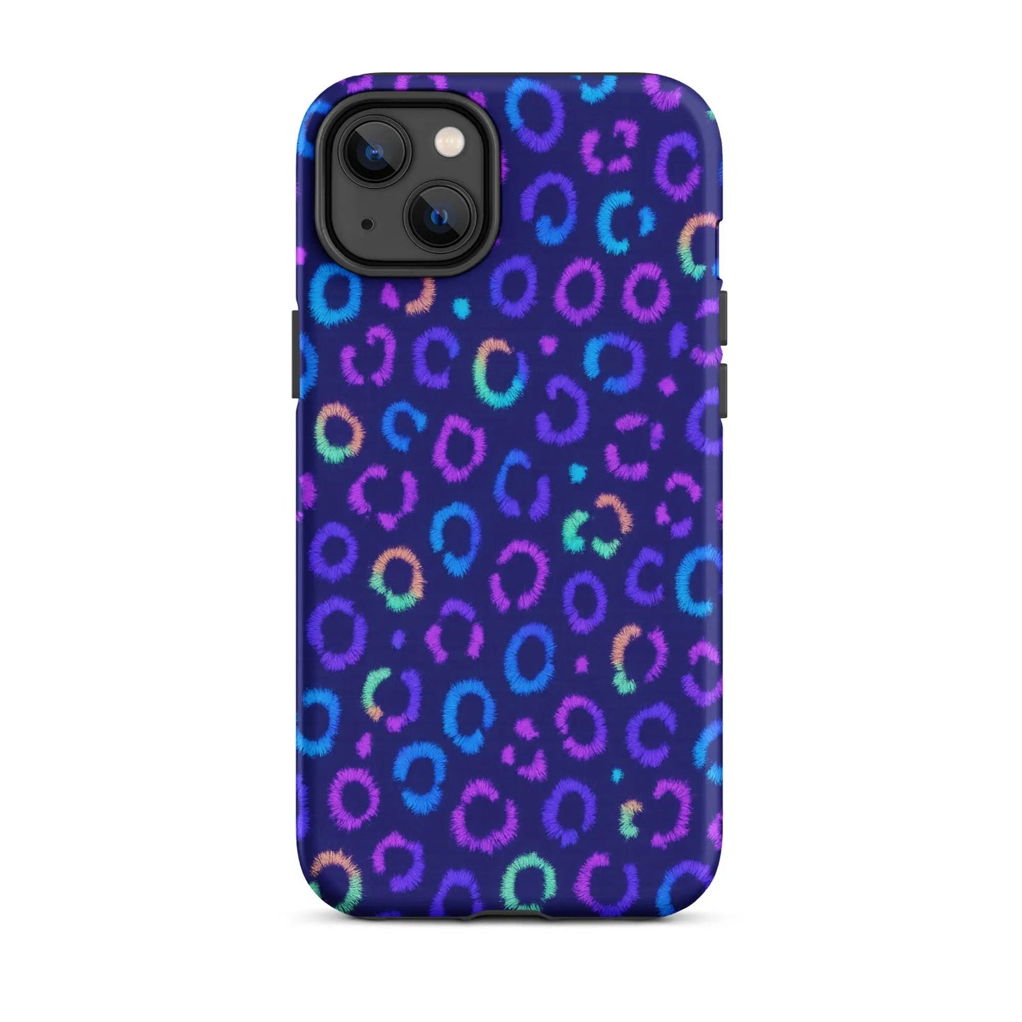 Tough Case for iPhone® Neon Leopard Print
