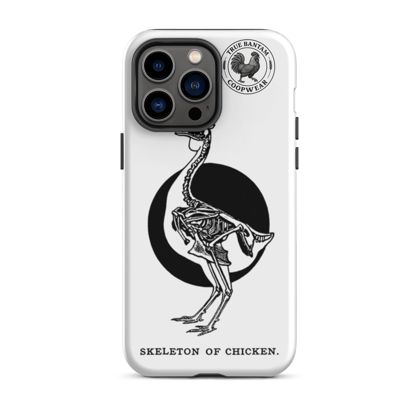 Chicken Skeleton Retro Tough Case for iPhone®