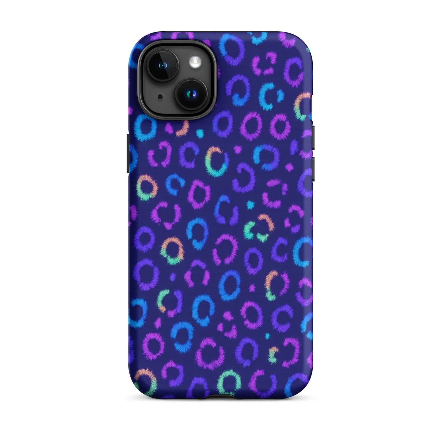 Tough Case for iPhone® Neon Leopard Print