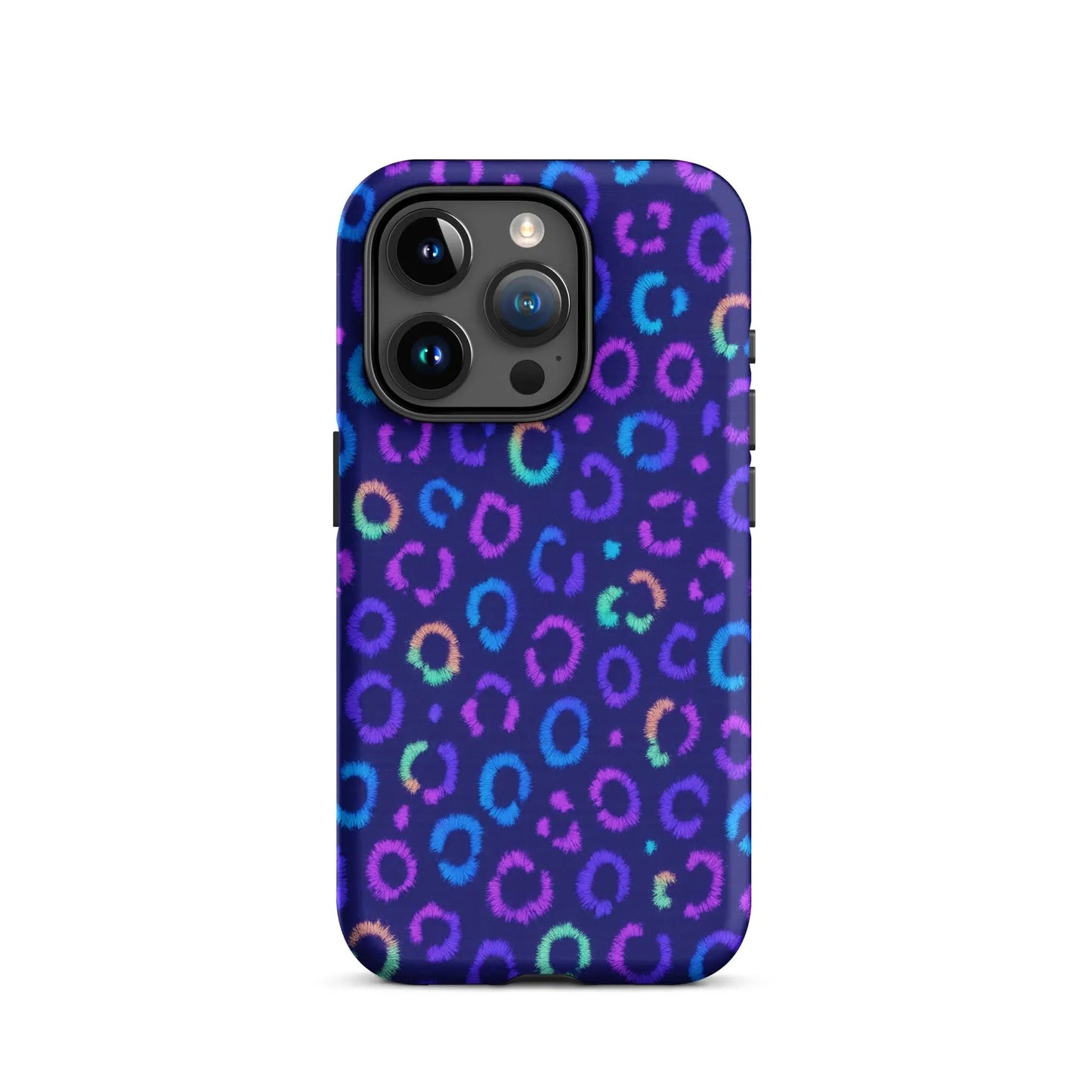 Tough Case for iPhone® Neon Leopard Print